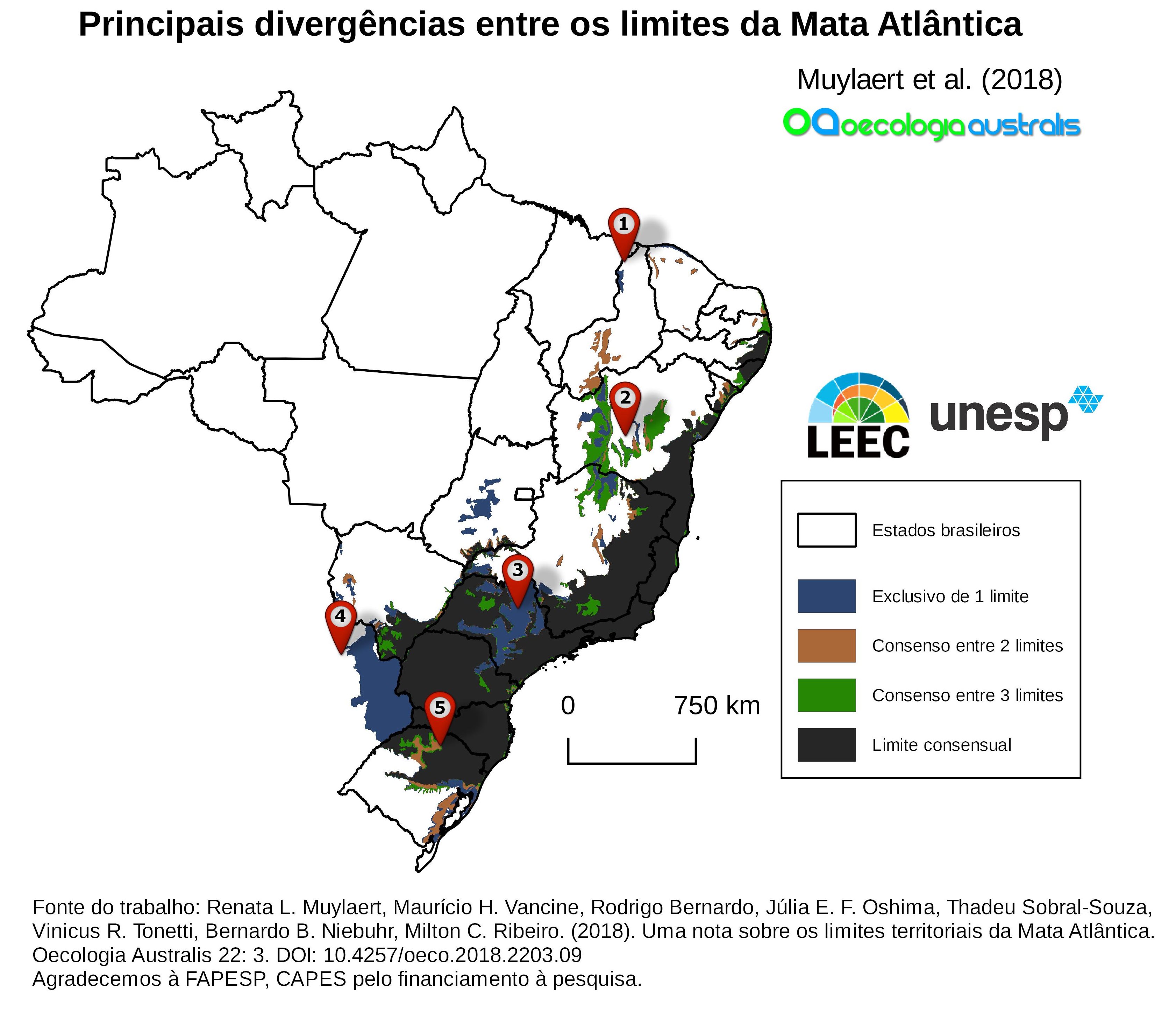 Rediscovering The Limits Of The Atlantic Forest Noticias Unesp Sao Paulo State University International